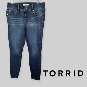 Torrid Dark Blue Women Jeggings